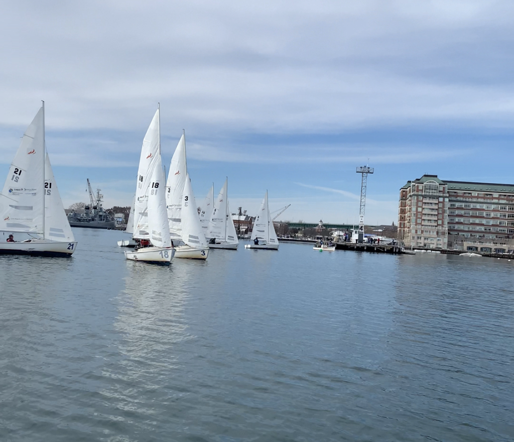 Frostbiting V-Day Race 2 Start