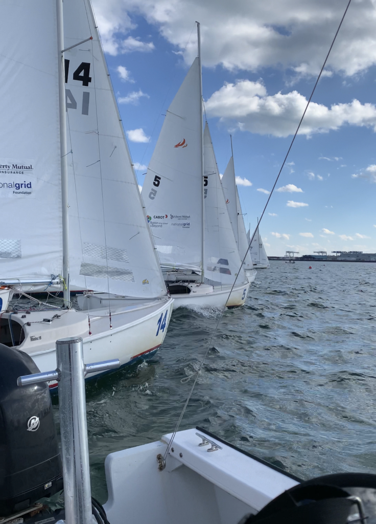 Frostbiting Week 10 Race 3 Start