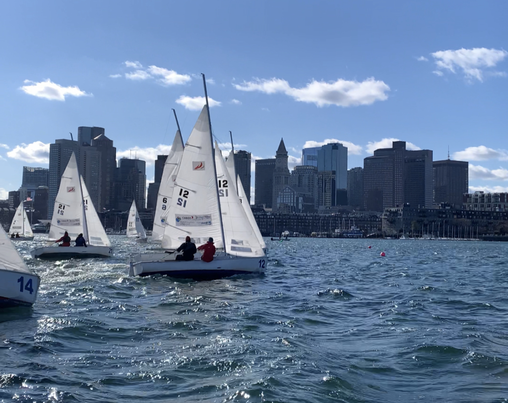 Frostbiting Week 8 Race 2 Start